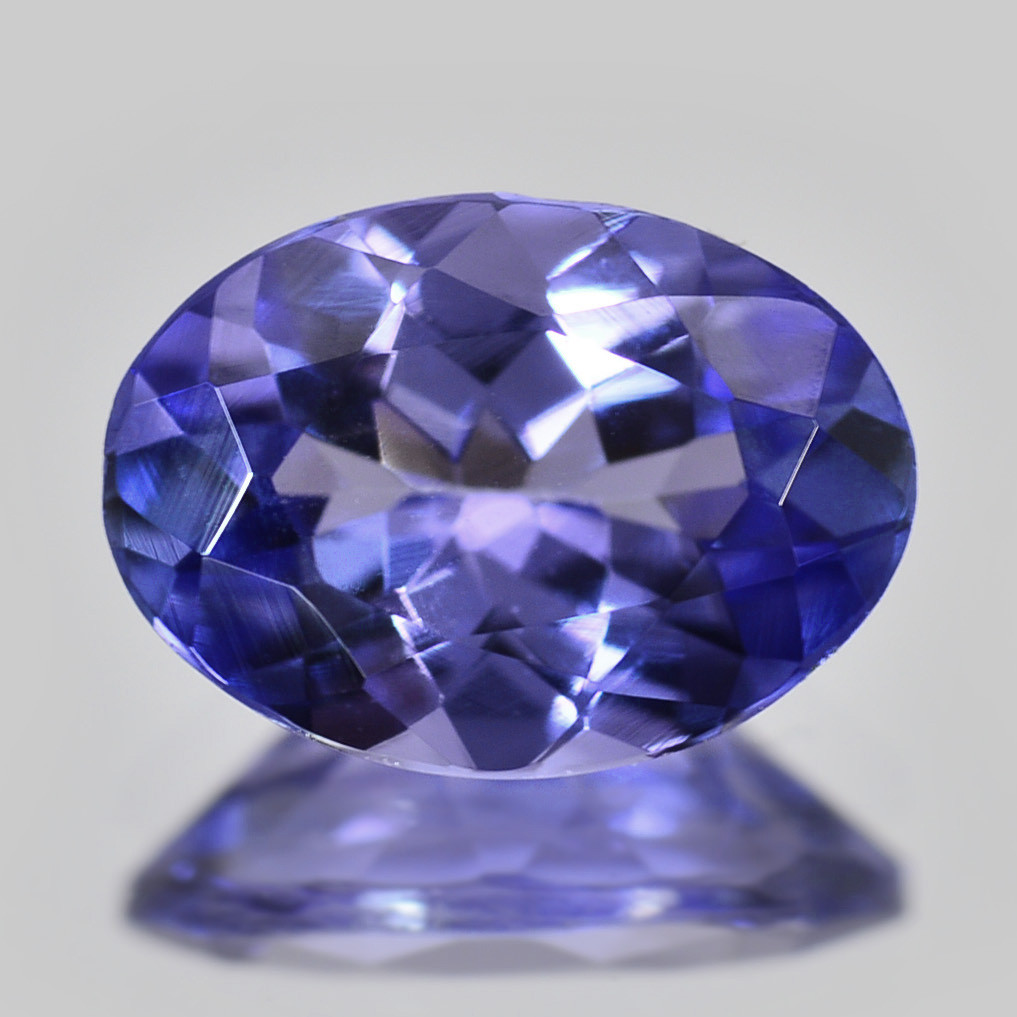 加工OK ソ付 0.673ct タンザナイト オーバル  ルース