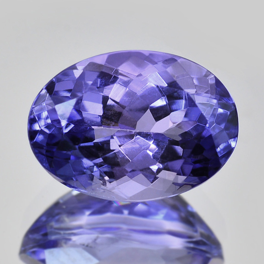 ◆加工OK ソ付 0.956ct タンザナイト オーバル  ルース