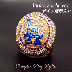 ロサンゼルス・ドジャース 2024 ワールドチャンピオンリング　大谷翔平デザイン バレンズエラver LA ロサンゼルス ドジャース 2024 チャンピオンリング