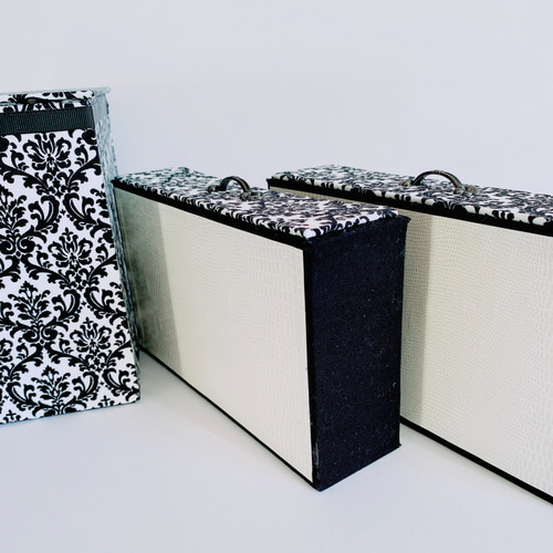 おしゃれな引き出し収納ボックス、裁縫箱、収納箱、モノトーン