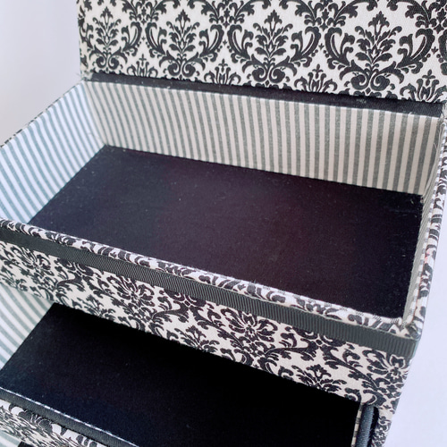 レターラック、引出し収納ボックス、カルトナージュ レターラック