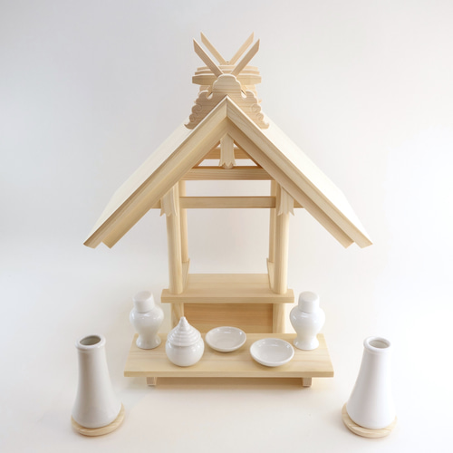 神棚《住吉社》神具セット モダン コンパクト 御札立て 住吉大社 住吉