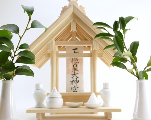 神棚《住吉社》神具セット モダン コンパクト 御札立て 住吉大社 住吉