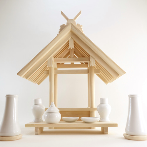 神棚《住吉社》神具セット モダン コンパクト 御札立て 住吉大社 住吉