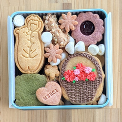 ひな祭りクッキー缶 クッキー パティスリー アコヤ 通販