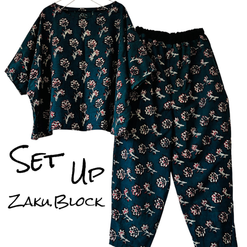 Zaku.Block アジュラック セットアップ セットアップ ZakuChiku 通販 
