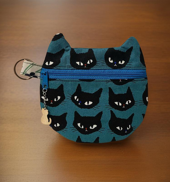 猫 ねこ ポーチ 小銭入れ ハンドメイド 【公式通販】