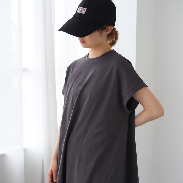 接触冷感 フレアオーバーTシャツ(半袖) 15枚目の画像