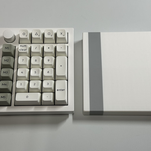 Keychron Q0 Maxテンキー用キーボードカバー&リストレスト PCケース