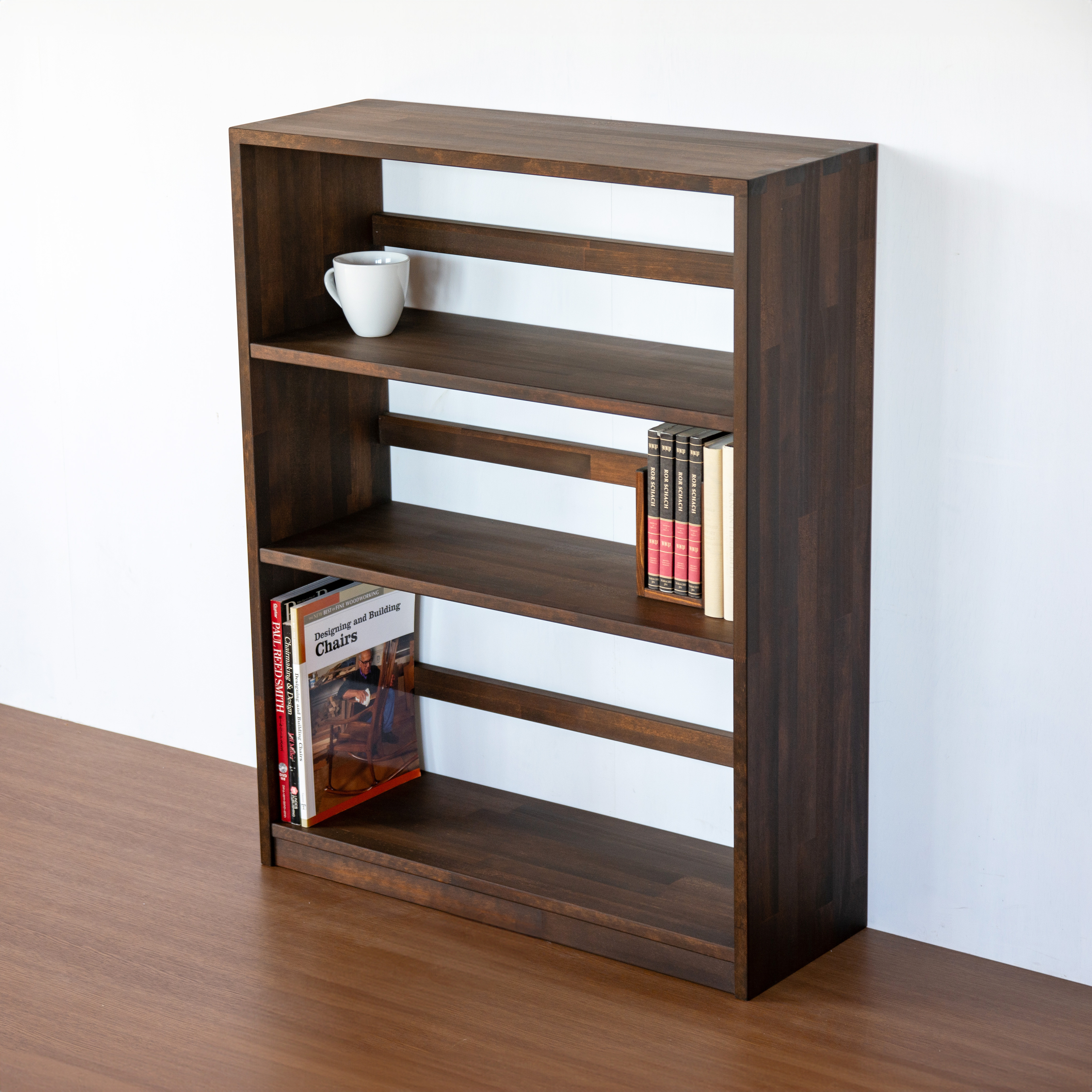 ブックシェルフC-90／ダークブラウン