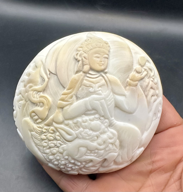 しんちゃん、注文の文殊菩薩、円空仏模刻 円空工房クリーマ店のギャラリー｜ハンドメイド・手仕事品の販売