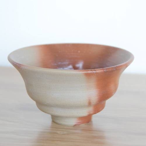 備前焼 ひだすき 茶碗】送料無料 茶碗・めし碗 岡山陶器工房Sai