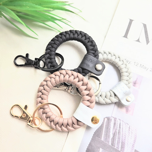 送料無料】リングストラップ スマホストラップ パラコード スマホ