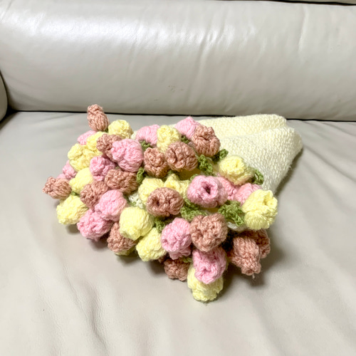 受注制作】花束ブランケット クッション・クッションカバー yu_けいと
