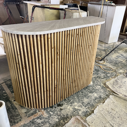 アールカウンター レジカウンター キッチンカウンター 受付カウンター