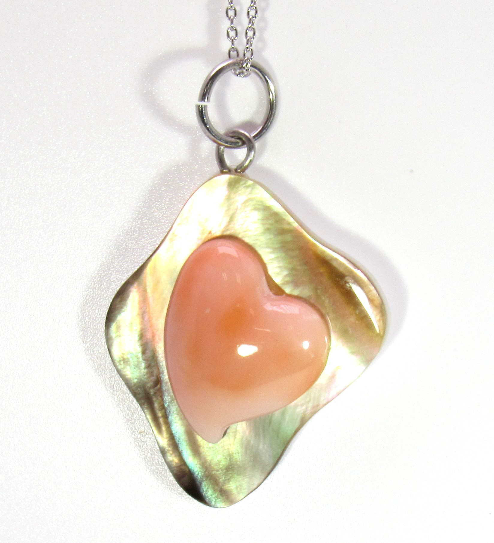 宝石珊瑚　さんご　ネックレス・ペンダント　アクセサリ－・ジュエリー　IMG-0791