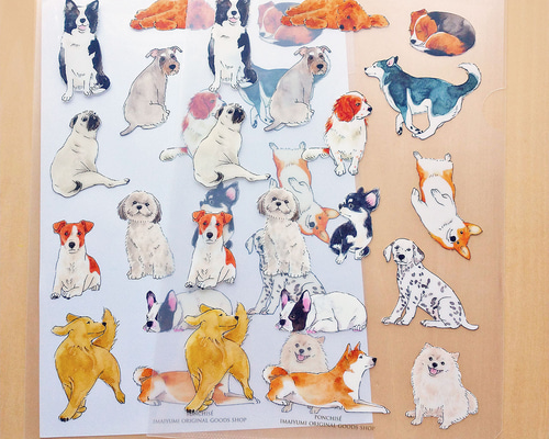 A4クリアファイル 犬 その他雑貨 ポンチセ 通販 19275911｜Creema