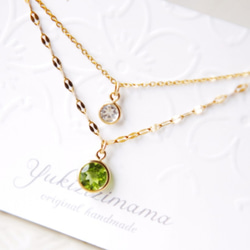 空いろのネックレスⅦ /プルームアゲート＆black jasper/hybrid