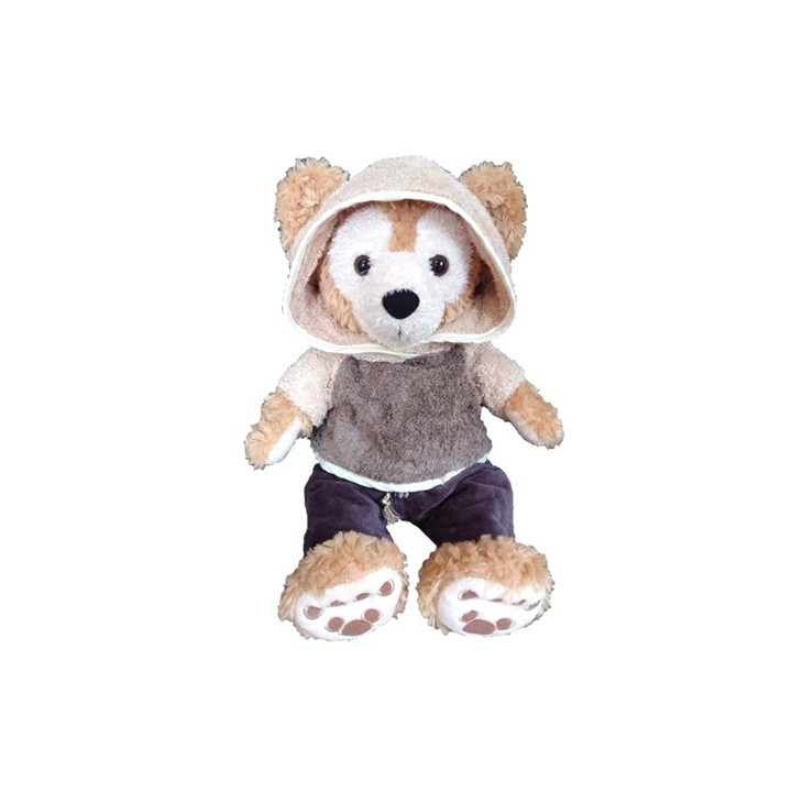 ダッフィー シェリーメイ コスチューム Ｓサイズ 耳開き プルオーバーパーカーセット  (FELICE-D12)