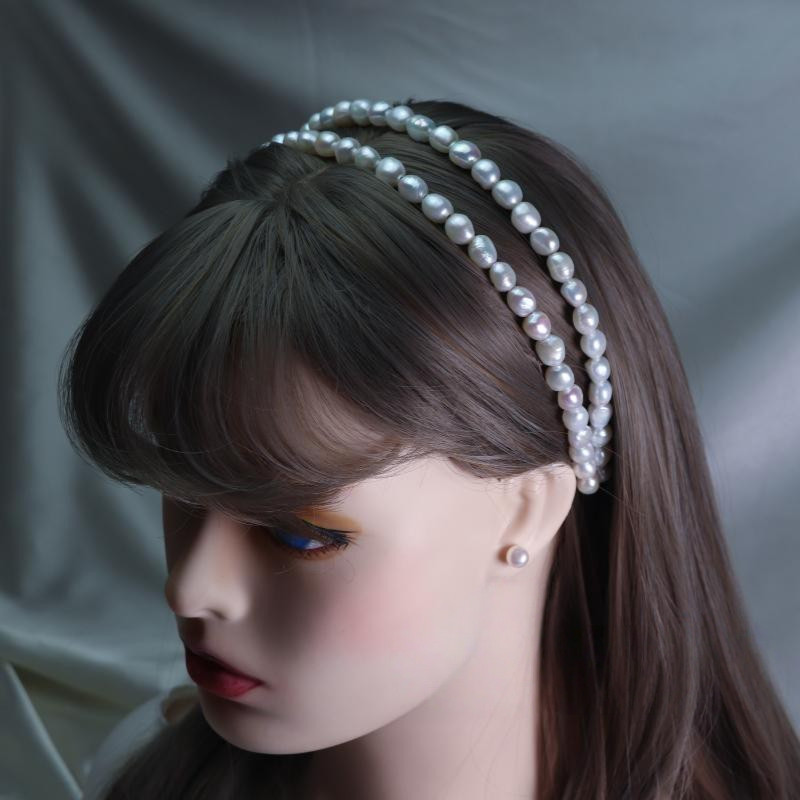 淡水パールのカチューシャ 真珠 淡水真珠 淡水パール  6月誕生石 ブライダル ウェディング 結婚式
