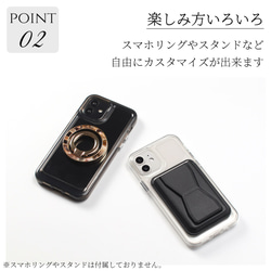 iPhoneケース クリア マグセーフ マグネット 大人可愛い 韓国 シンプル スマホケース 透明 かわいい メタリック 7枚目の画像
