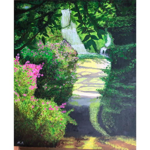 ゆったりとした時間〜原画オリジナル一点物〜