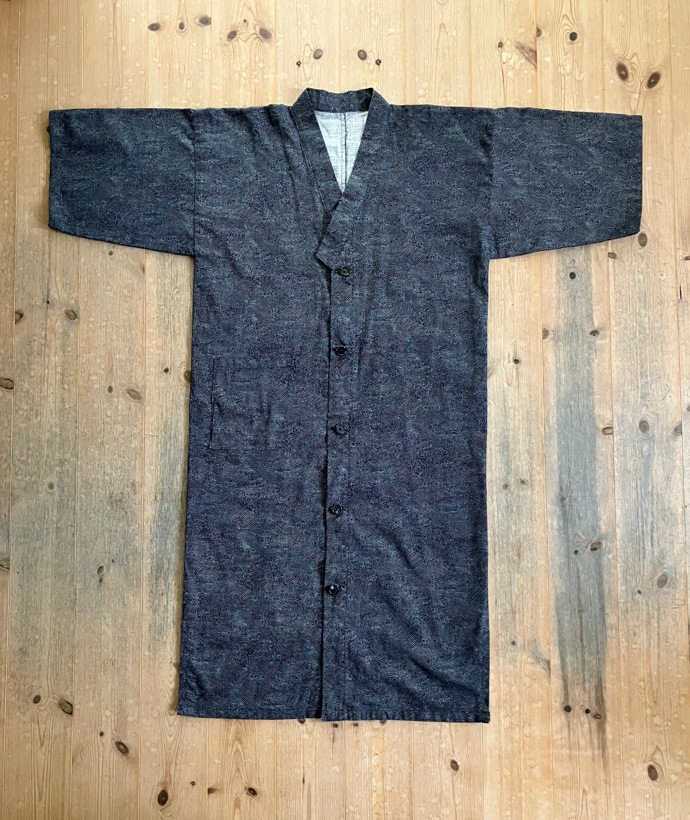 メンズアッパッパー - 点なみ柄