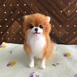【羊毛フェルト】サモエド 犬 羊毛フェルトでサモエド作ってみた#羊毛フェルト #ハンドメイド