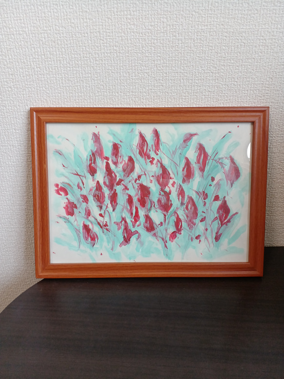 福袋売れ残りセール 絵画 チューリップ yuki 19279027｜Creema(クリーマ) 通販 絵画