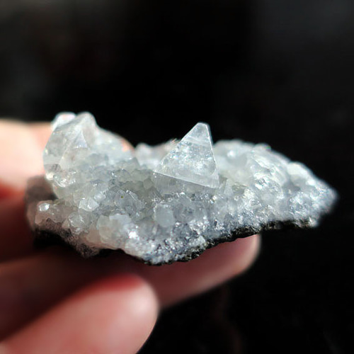 アポフィライト カルセドニー マイカ 共生 カクタスクォーツ 原石