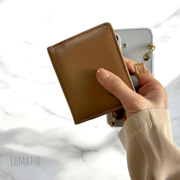 ［全機種対応］Classicalエレガント ハンドホルダー付きスマホケース 落下防止ベルトストラップ付きスマホカバー 7枚目の画像