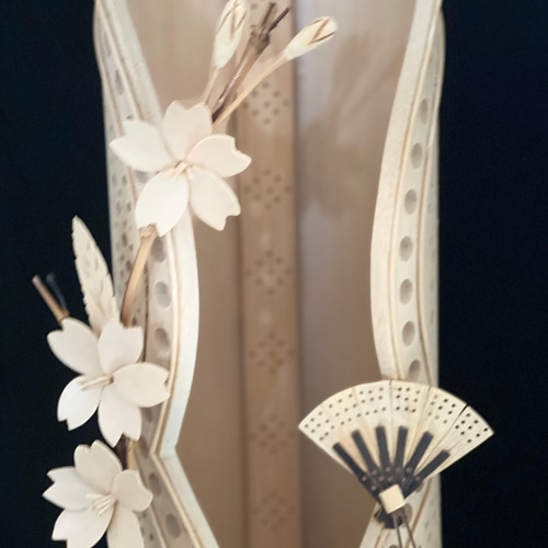 ハンドメイド 竹照明「桜の舞」 木材・板 小利造 通販 19279675