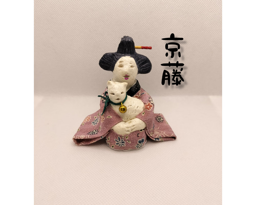 和着物土人形 京藤きょうふじ その他人形 蔵 吉 通販 19279939｜Creema