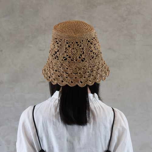 【美品】Y.A.R.N クロスモチーフ バケットハット 3970-org-240329k.jpg?fitin=720:720