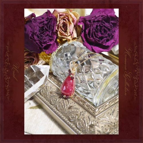 一点物 インペリアル ロードナイト ガーネット 天然石 大粒 14kgf