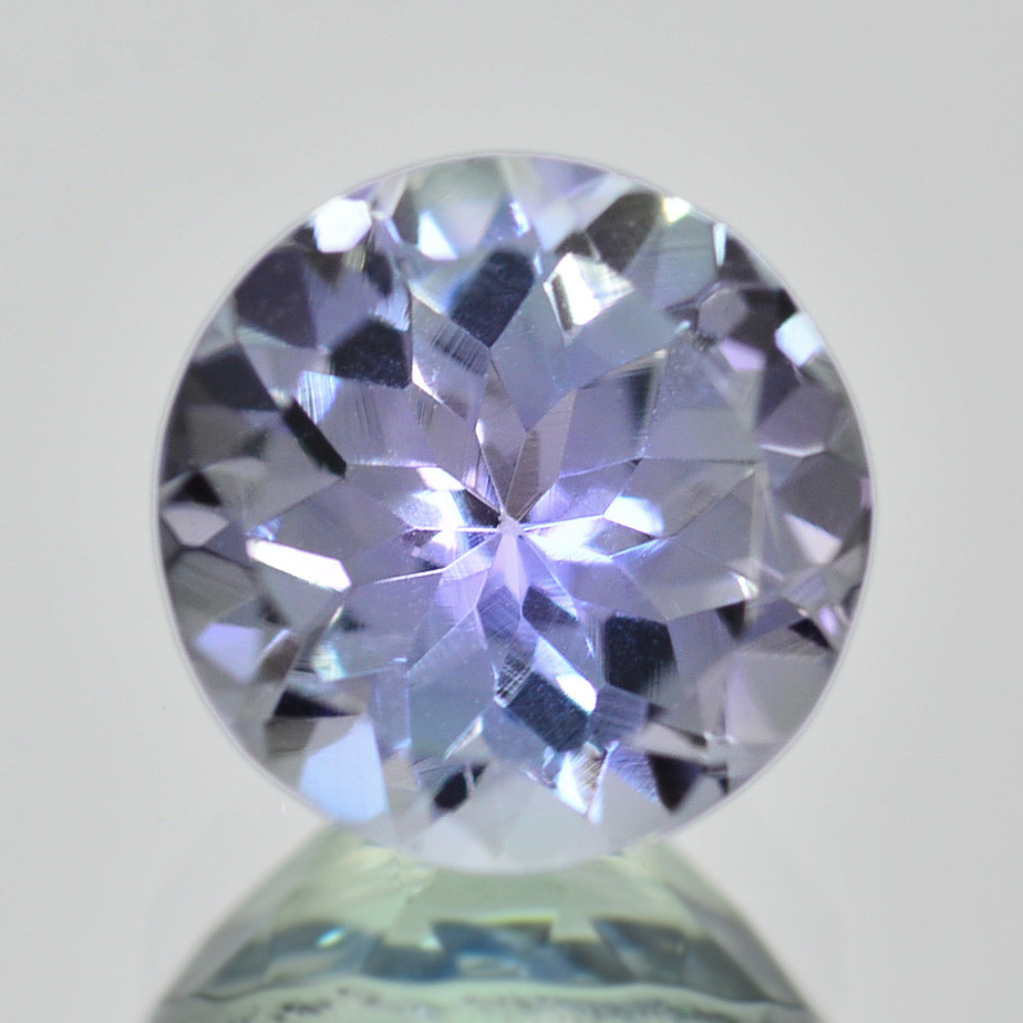 非加熱タンザナイト 0.77ct ルース ラウンド