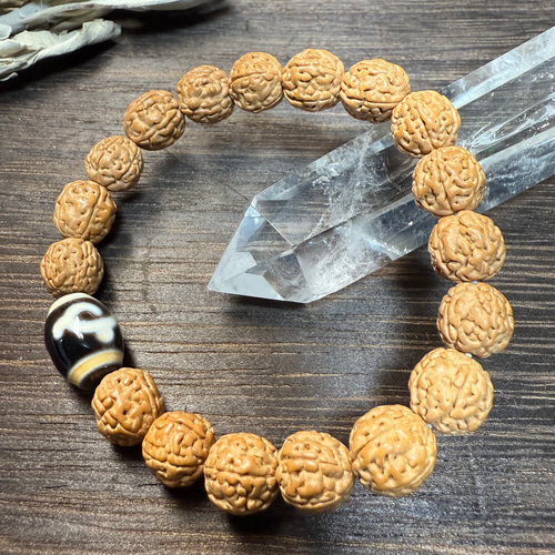 宝瓶天珠【グリーンターラ】 グリーンターラ 特殊宝瓶天珠 ブレスレット