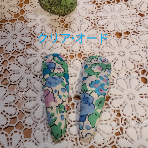 リバティ ハンドメイド パッチンピン4個45 リバティ ハンドメイド パッチンピン4個45