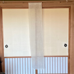 古布　蚊帳　生成り　(白に近い)　(3) 2枚目の画像