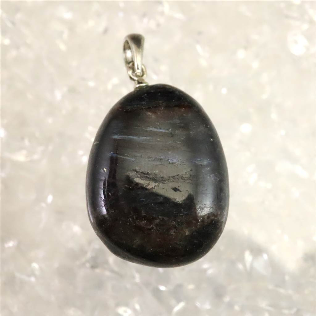 H&E社  アルベゾナイト アルベゾン閃石　タンブル ペンダント 6.6g #80589