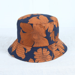 レオナール　花柄バケットハット レオナールスポーツ 花柄 バケットハット LEONARD