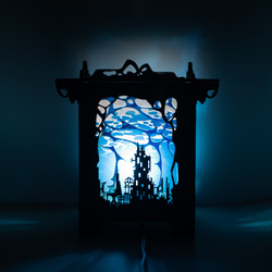 吊り下げ灯篭「彼岸花」 スタンドライト・テーブルランプ いろした工房