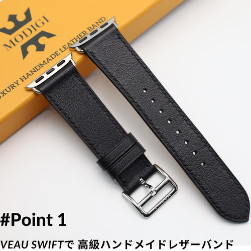 MODIGI AppleWatch 10 9 本革バンド 40 42 45 46 MODIGI アップルウォッチ10 レザーバンド 本革ベルト 46mm Apple