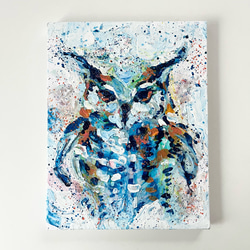 月夜】絵画/原画 絵 星 空 アクリル画 絵画 aiai_gallery