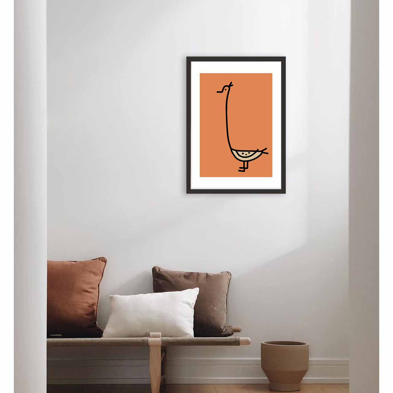 のほほん　鳥　送料無料　お気に入り9600件突破　ポスター　アートポスター　アート/sei検索新着順　3501