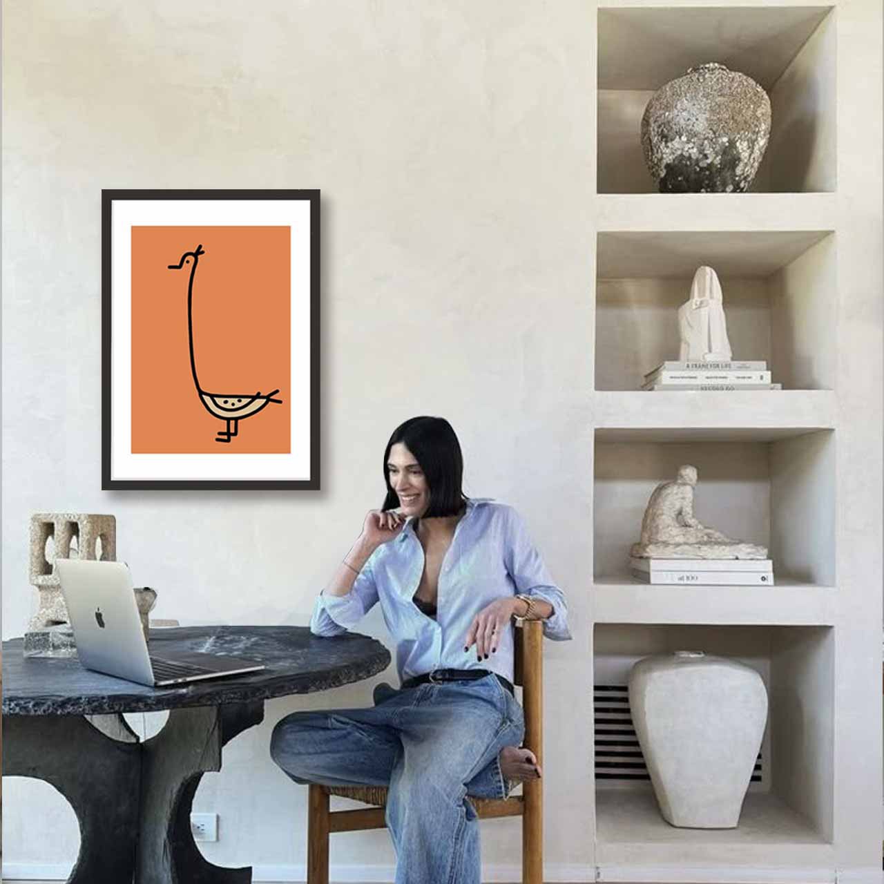 のほほん　鳥　送料無料　お気に入り9600件突破　ポスター　アートポスター　アート/sei検索新着順　3501