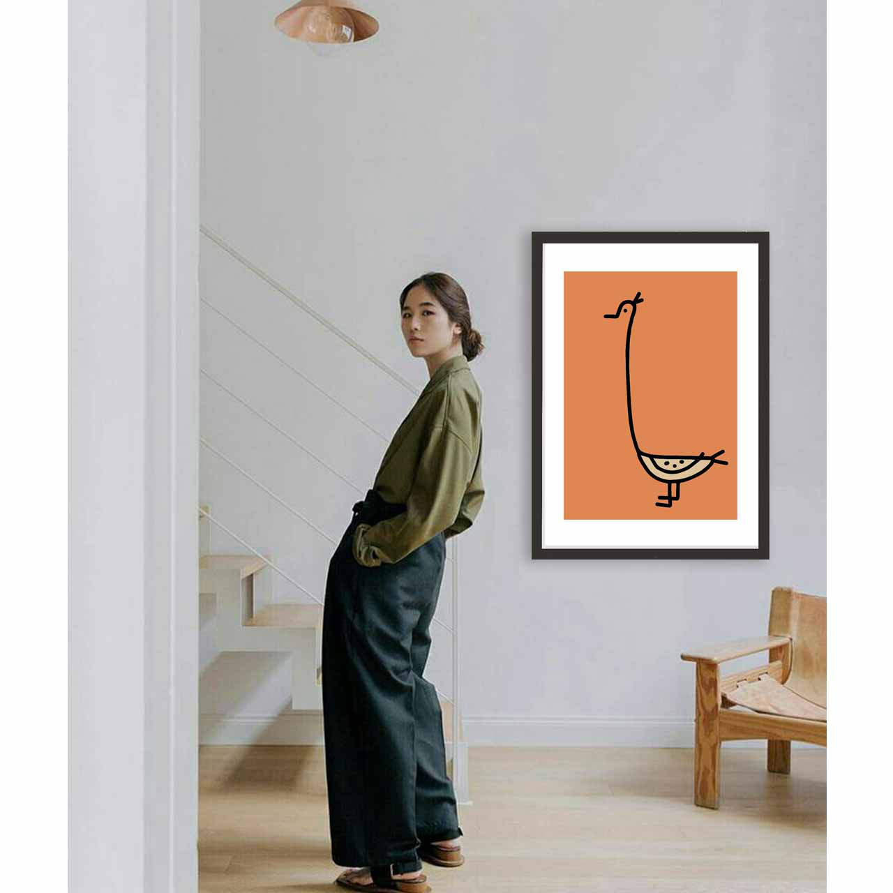 のほほん　鳥　送料無料　お気に入り9600件突破　ポスター　アートポスター　アート/sei検索新着順　3501