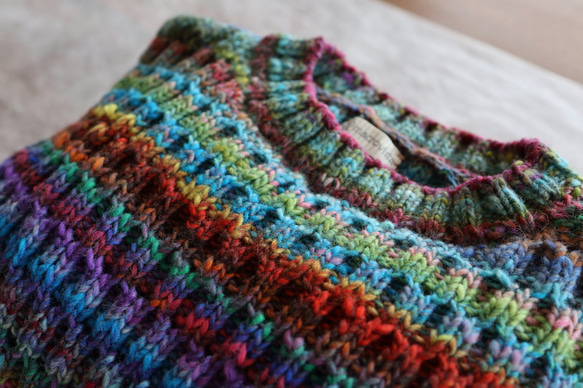 いとセーター【FS-847】送料当社負担　使用毛糸　野呂英作　いと 16枚目の画像