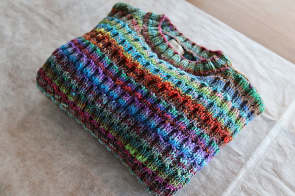 いとセーター【FS-847】送料当社負担　使用毛糸　野呂英作　いと 15枚目の画像