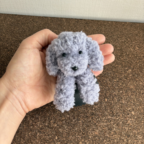 ひょっこりトイプードル【No.13】モールアート その他置物 POKE 通販